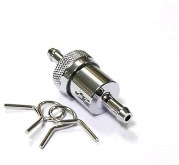 ItalyRacing Universal Benzinfilter Kraftstofffilter 8,00 mm für KAWASAKI In-Line