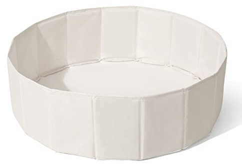 White Kids Ball Pit, Children &Pet Toy Ball Play Pool, Unsexual Foldable Play Tent for Kids Girls Boys Dogs Indoor and Outdoor,Balls Not Included,31.5 Inch /2.62 Feet