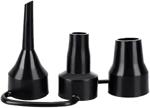 Air Pump Replacement Nozzles, Plastic Pump Nozzles, 3 Sizes Inflatable Pump Head, Air Pump Inflator Adaptor Accessory for Partial Air Bed, Air Mattress Air Mattress