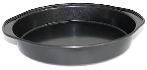 HEMOTON 8 Moldes para Pizza De Aluminio Cacerola Crujiente De Pizza Molde Redondo para Pizza Bandeja para Hornear Pizzas Sartén para Lasaña Plato Hondo Metalico Sartén Tostadora Ronda Olla