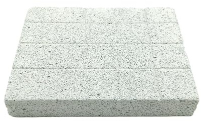 Shelltech Small Animal Grinding Lava Stone, Hamster Grinding Claw Pad Grinding Teeth Block for Hamster Chinchilla Rabbit (5.9*4.7*0.98)