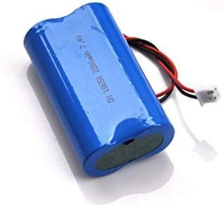 Compatible con Batería Recargable De Iones De Litio 7.4 V 18650. Celda De Iones De Litio De 2200 Mah Protegida para Altavoz. Amplificador De Audio. Luz LED