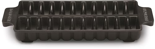 Napoleon 67734 - Gusseisenschale für große Jumbo-Garnelen, 22 Stück, Maße 33,5 x 16 x 6 cm, Schwarz | Maße 33,5 x 16 x 6 cm
