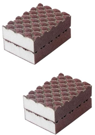 minkissy 4pcs Convenient Cooking Sponges for Home Daily Use Household Dish Cleaning Accessories Reusable Scrub Sponges for Cooking