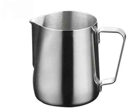 Bricco Per Latte In Acciaio Inox Brocca for schiuma di latte in acciaio inossidabile Brocca Tazza Cappuccino Latte Caffè fatto in casa Strumento for caffè espresso for macchina for schiumare 150 200 m