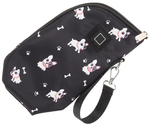 Verstellbarer Milchflaschenwärmer aus Polyester, USB Heizung | Reise Babyflaschenwärmer für Auto und Zuhause, Schwarz, Isolierte Hülle für Milchflasche
