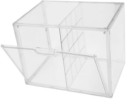 PRETYZOOM Caja Para Pan Organizador De Cocina Acrílica Transparente Almacenamiento