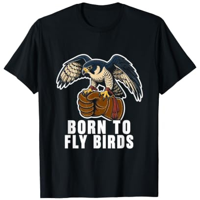 Falknerei Hawk Trainer Vintage Distressed Raptor Identity T-Shirt