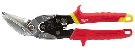 Milwaukee MHT48224532 Offset Metal Aviation Snips Straight Cut