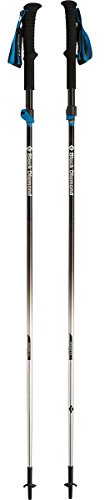 Black Diamond DISTANCE FLZ Z-POLES, Leichte und verstellbare Trekkingstöcke (Trailrunning), faltbar, Aluminium, Länge: 125 cm
