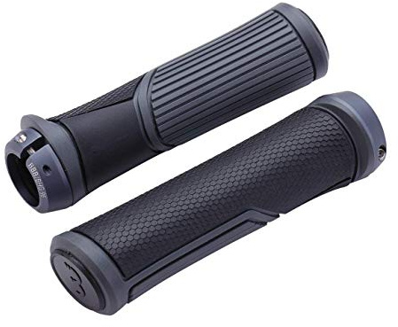 BBB Cycling Fahrradgriffe, Cobra Lenkergriffe Für Mountainbikes und Rennräder, BHG-96, Schwarz/Dunkel Grau, 142 mm