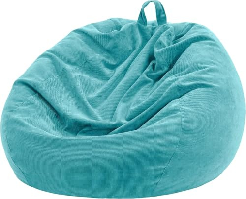 Nobildonna - Fodera per poltrona a sacco senza imbottitura, per bambini e adulti. Lazy Sofa - Pouf a sacco a forma di animale di peluche, 110 x 89 cm
