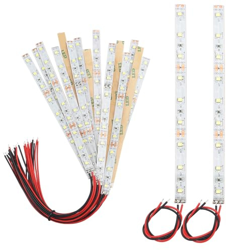 YIXISI 15 St 150mm Förkopplad LED List, 2335 SMD LED Lampa, 12V - 18V LED List, Vit