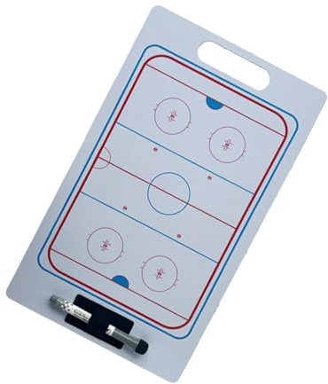 Fonowx Tableaux d'entraînement tactiques de hockey sur glace, tableaux d'entraînement de football, marqueurs pour entraîneurs, tableau blanc