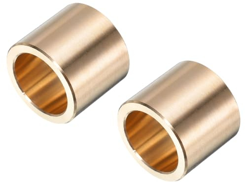 sourcing map 2pcs Sleeve Bearings 3/4 Bore x 1 OD x 7/8 Length Self-Lubricating Brass Bushing