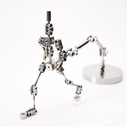 YSFHYAN Studio Armature Kits,Metallpuppenfigur füR Die Erstellung von Charakterdesigns,Einfach zu Montieren, Geeignet füR Animationsstudios,Produktfotografie(Size:18CM)