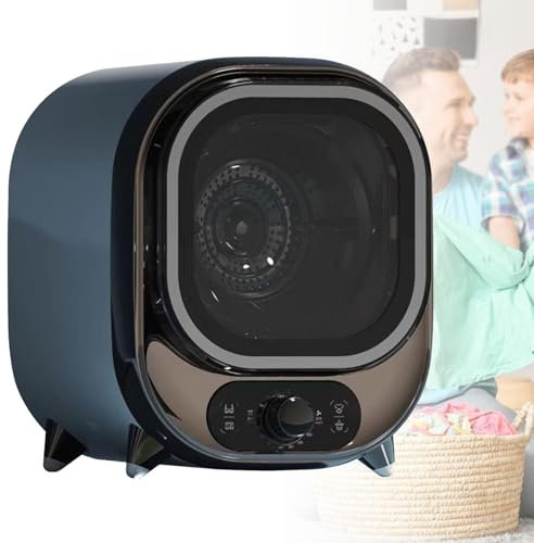 YYRHD-CZ Sèche-Linge À Condensation Compacte, Mini-sèche-Linge, Essoreuse Ventilée, Sécheuse Murale, Capacité De Charge De 0,8 Kg, Adaptée Aux Petits Comptoirs, Camping-Cars, Etc(Blue1)