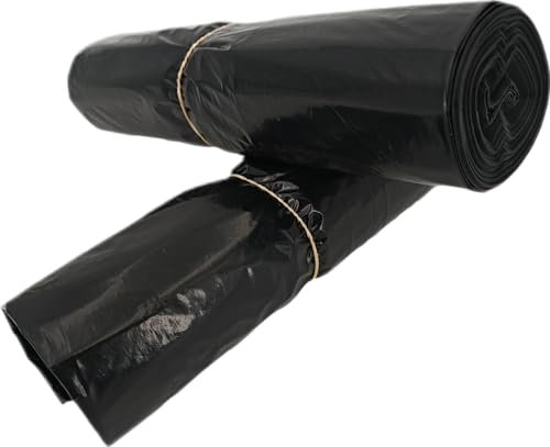 Bolsas de Basura Negras XXL Capacidad 240L – Pack de 15 Rollos (150 Unidades) – Resistentes, Antigoteo y Ecológicas – 115 x 150 cm