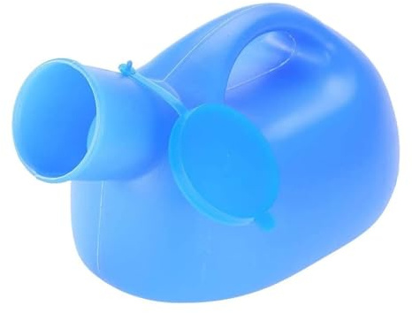 Urinoir masculin 2000 ml, bouteilles en plastique for urine, récipients de collecte d'urine for hôpitaux, urgences et voyages