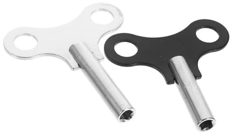 ANDRESLAD 2 Stück Uhr-aufziehschlüssel Aus Robuste Uhr-reparaturschlüssel Aus Metall Reparatur Der Aufziehkette Für Alte Mechanische Uhren