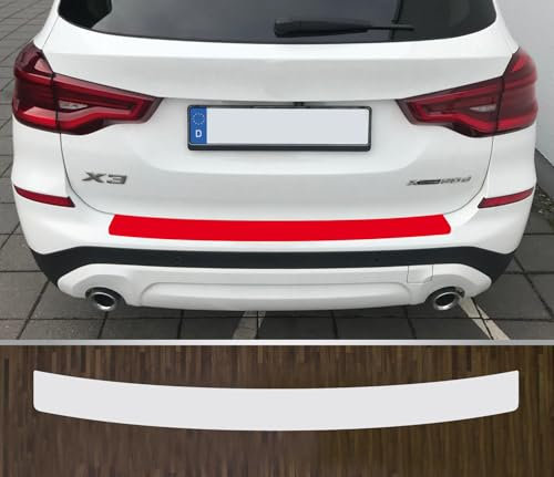 Lackschutzfolie Ladekantenschutz transparent 150 µm stark kompatibel mit BMW X3 ab 2021 Folienstärke 150 µm !!!