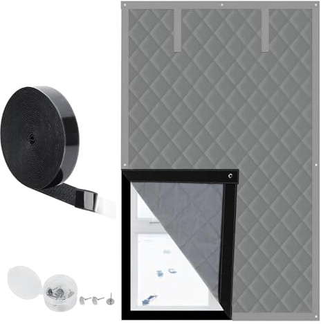 Heavy Duty Insulation Window Curtains Providing Cold Protection and Soundproofing