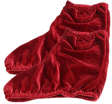 Abaodam Housse de Patins à roulettes Rouge, Couvre-Patins en Polyester, Élastique et Ajusté, 1 Paire pour Figure Skating et Roller Skating, Garçon et Filles Garçons