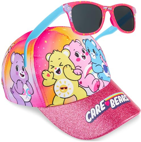 Disney Stitch | Care Bears | Kuromi | Cinnamoroll flickor basebollkeps solhatt UV400 nyanser, Holiday Essentials, Flervårdsbjörnar, one size