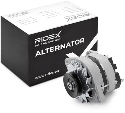RIDEX 4G1317 Lichtmaschine 65A Generator LiMa 12V Alternator mit Riemenscheibe Kompatibel mit FIAT DUCATO Kasten 280 294394800 46231758 ALT207