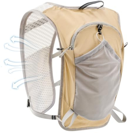 Frfik Chaleco de Hidratación | Impermeable Transpirable | Chaleco de Agua para Hombres Que Practican Running,para Deportes Al Aire Libre Carreras Fitness Ciclismo Camping Corredores Hombres Y Mujeres