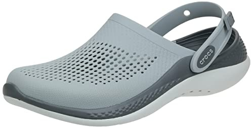 Crocs Unisex Literide 360 Clog, Ljusgrå platt grå, 46/47 EU