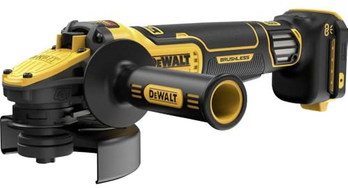 DEWALT DCG416VSN-XJ - Smerigliatrice angolare a batteria senza batteria, senza caricatore, 18 V