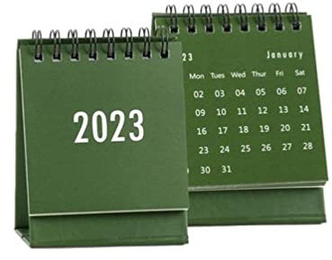 AAPIE 2023 Tischkalender Kalender 2023 Tischkalender 2023 Stehtischkalender Tragbarer Aufstellkalender Bürodekoration