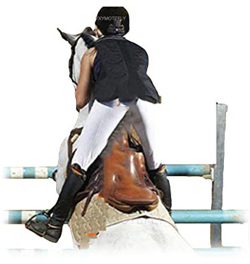 YXYMOTEFLY Motorrad-Airbagweste for Damen Reitweste for Kinder Schutzweste Rückenprotektor Ideal for Ganzjährige Dirtbike-Rennausrüstung (Color : Black, Size : S)