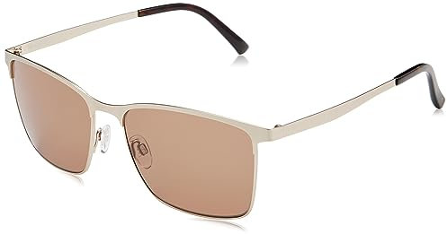 Rodenstock Unisex R1445 Sunglasses, B151 Light Gold, Havana, 60