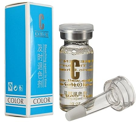 Línea De Tinta Para Tatuajes Corrector Líquido, Suero De Corrección De Color De Cejas Ingredientes De Seguridad De Disolución Rápida Agente De Decoloración De Pigmento Sin Dolor Para Salones De Bellez