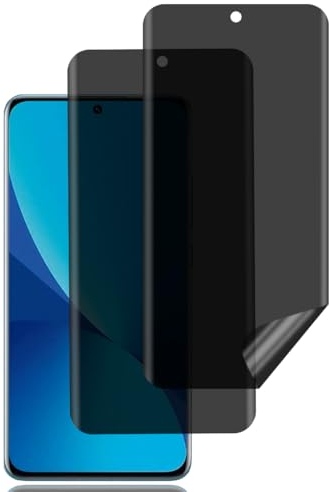 Privacy Pellicola Protettiva per Xiaomi 12/Xiaomi 12X [2 Pezzi],Pellicola Protettiva Anti-Spy,Anti-Spia TPU Film,Antigraffio,Senza Bolle,Anti-Spia Privacy Protezione Schermo per Xiaomi 12/Xiaomi 12X