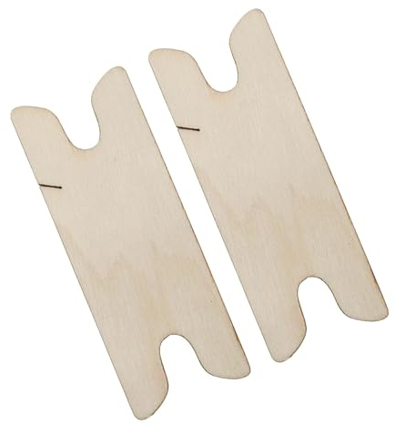 JISADER 2Pcs Holz Weben Shuttle Holz Hand Webstuhl Webstuhl Werkzeuge DIY Pullover Schal Tapisserie Handwerk Weben Häkeln Nadel