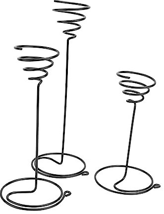 SUPVOX 3pcs Flower Stand Spiral Flower Rack Decorative Holders for Balcony Garden Home Outdoor Use