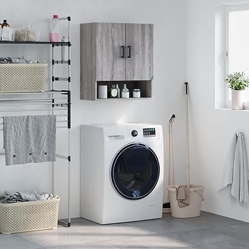 Baziroo Sonoma - Armadio pensile per il bagno, 60 x 31 x 70 cm, materiale in legno, per il soggiorno, per i medici, per la cucina, per il bagno