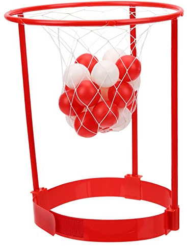 BESTonZON 1 Satz Overhead-schuss Schwimmbad Planke Gadget Stirnband Basketball Wurf-fang-Spiel Wurfspiel Für Schaufel- Und Wurfspiel Partygeschenk Plastik Rot
