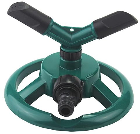 Toyvian Aspersor De Agua Giratorio Automático para Jardín Aspersor De Césped para Riego De Césped y Sistema De Aspersores Suelo