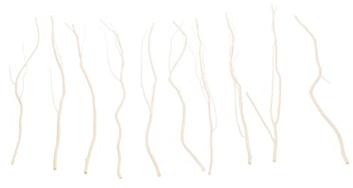 TOGEVAL 10 Varillas Difusoras de Sauce Natural para Aromaterapia, Accesorio Compacto y Decorativo para Baño y Oficina
