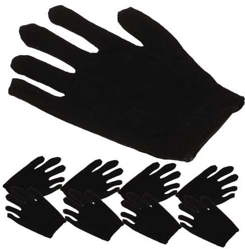 VALICLUD 12 Pairs Protective Cotton Gloves for Men and Women Medium Moisturizing Work Gloves for Jewelry Handling Gardening Cleaning and Outdoor Safety Tasks