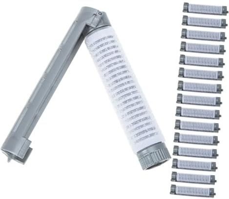 iplusmile Rulos Para Permanente y Pinzas Para Rizar Cabello Grande Gris 16 Piezas Para Flequillo y Volumen Cabello Corto Mujer Uso Doméstico