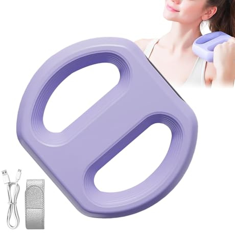 Outil De Fascia Électrique – 14 X 13 Cm, Anneau De Fascia Pour Tout Le Corps, Masseur De Tissus Profonds Rechargeable 1800 MAh | Outil Ergonomique De Vibration À Haute Fréquence Pour Les Entraînements