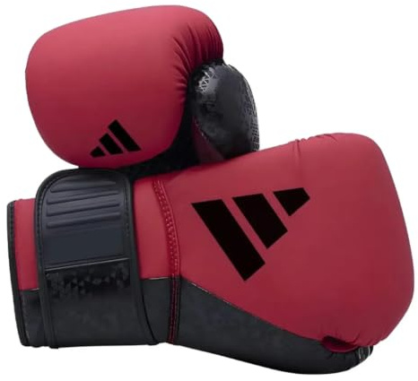 Adidas Combat 50 Boxhandschuhe - rot/schwarz, 12 oz
