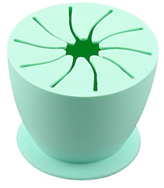 Jagowa Collecteur de déchets de désherbage en silicone avec ventouses en vinyle pour l'élimination de l'artisanat, la sculpture, la silhouette (vert)