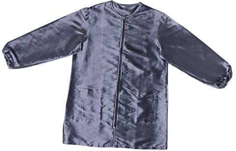 Mono de Manga Larga Gris Talla L para Técnico de Belleza