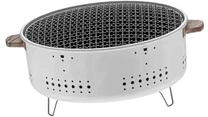 TINEASUR 1satz Tragbarer Holzkohlegrill Für Camping Und Outdoor Kompakter Tischgrill Mit Abnehmbaren Beinen Vielseitiger Bbq-grill Für Garten Und Reisen Platzsparendes Design Für